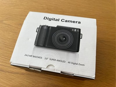 Amkov ZK07 Digital camera  24.0mp Baicmos super amoled Flip screen Full HD 1080p