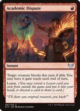 [MTG] Academic Dispute (091) (STX) LP-HP