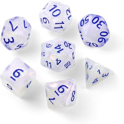 Polyedrische Würfel Set, 7 Stück DND Dice, Würfel Polyhedral, Würfelset