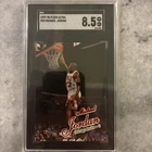 1997 Fleer Ultra Michael Jordan #23 Card Chicago Bulls HOF SGC 8.5