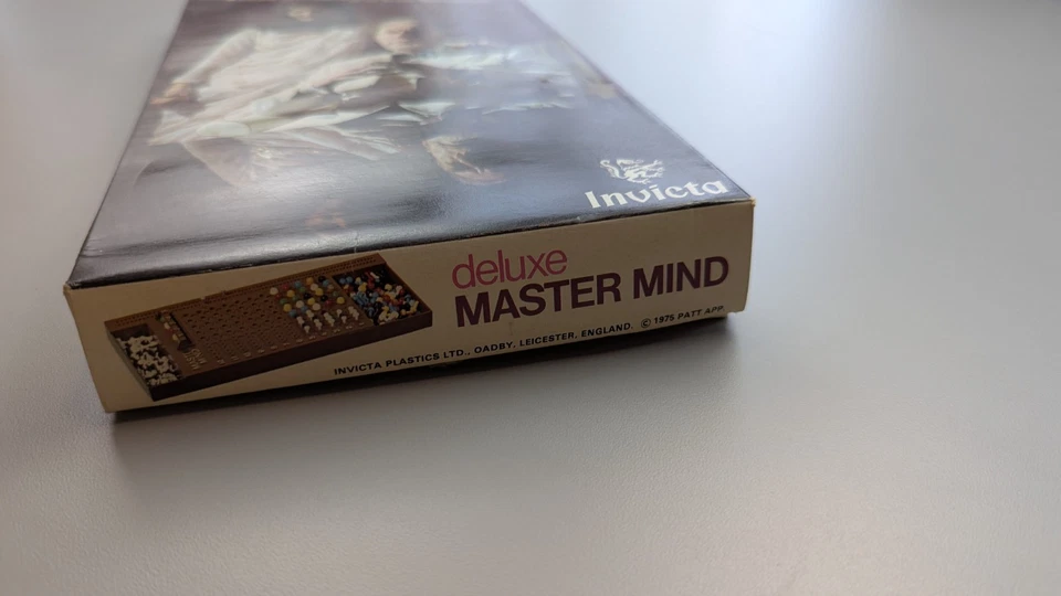 Deluxe Master Mind Board Game 1975 Invicta Vintage complete Classic - Image 2 of 4