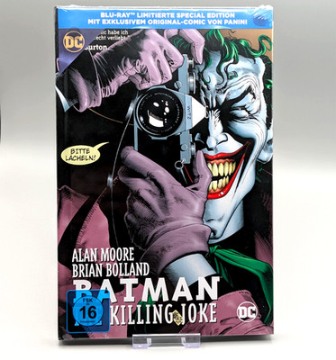 Mega Selten! Batman The Killing Joke Blu-Ray Hardcover Comic Edition Sammlung