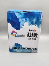 PG-245XL CL-246XL Ink Cartridge Lot 2 Black And 1 Color