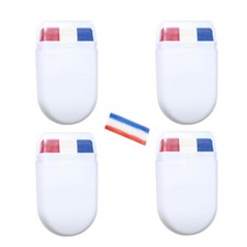 Patriotic Face Paint Set, 4 Count, Red White Blue Face Paint Stick For 4th