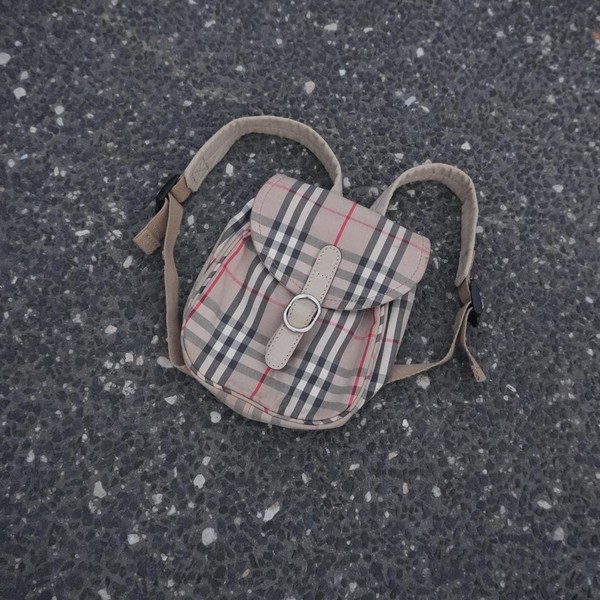 Burberry mini backpack #luxury #burberry