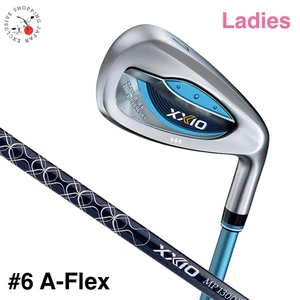Dunlop Golf XXIO 13 XIII Femmes Iron Blue #6 A-Flex MP1300L Graphite Les femmes de l'arbre