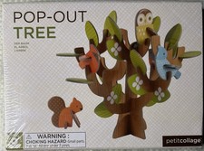 Petit Collage Pop-Out Tree Sealed Eco-Friendly 3D Play Set
