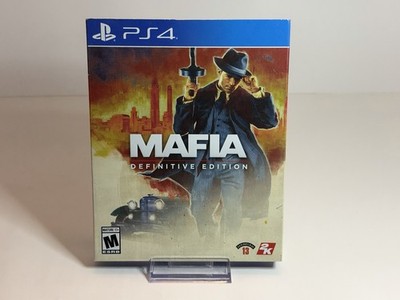 Mafia: Definitive Edition (Sony PlayStation 4 PS4, 2020) Complete CIB w Poster