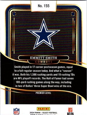 2024 Panini Select #155 Emmitt Smith | eBay