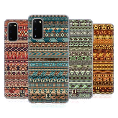 HEAD CASE DESIGNS AMERINDIAN PATTERN SOFT GEL CASE FOR SAMSUNG PHONES 1