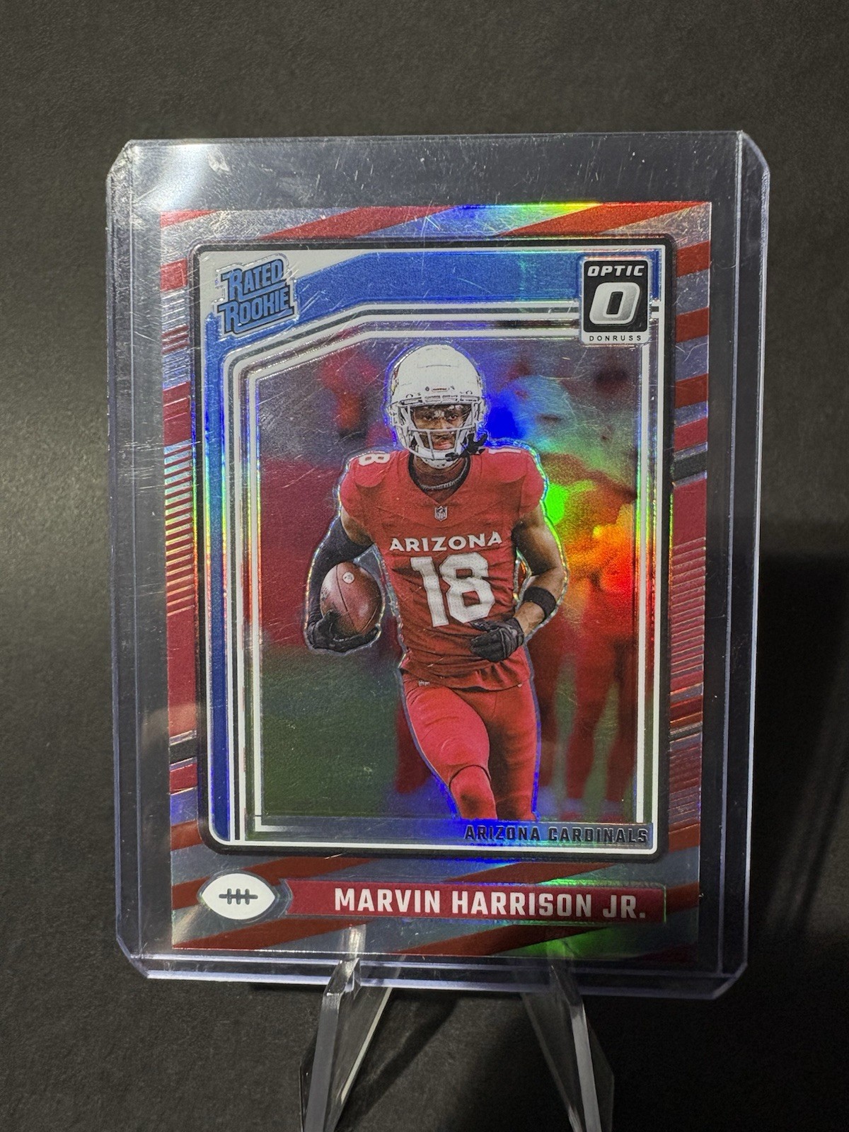 2024 Panini Donruss Optic Marvin Harrison Jr #276 RC Rookie Freedom Case Hit SSP