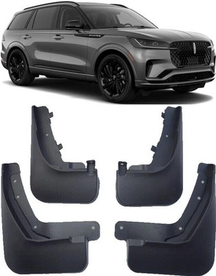 4Pcs New Full Set Factory Splash Guards Mud Flaps For 2020-2026 Lincoln Aviator