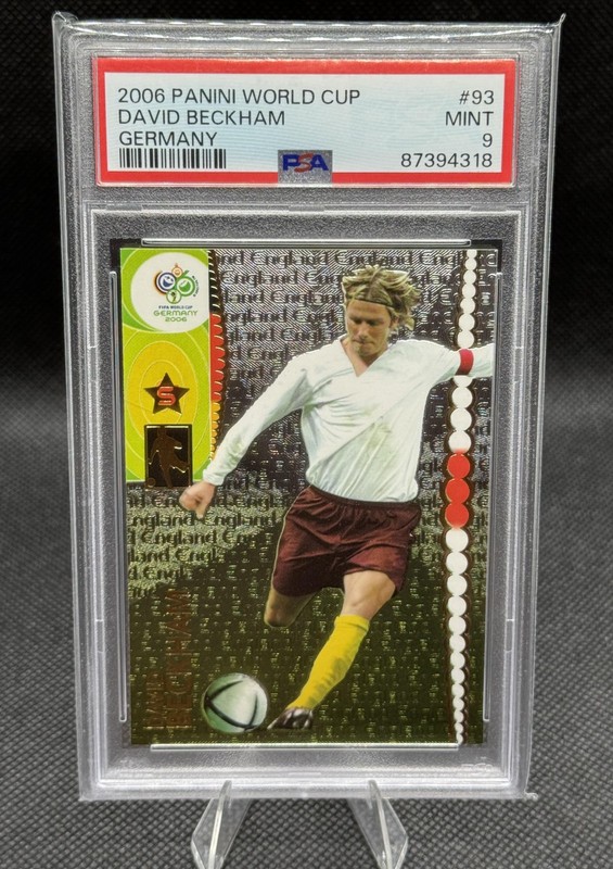 David Beckham 2006 Panini World Cup Germany #93 Germany PSA 9