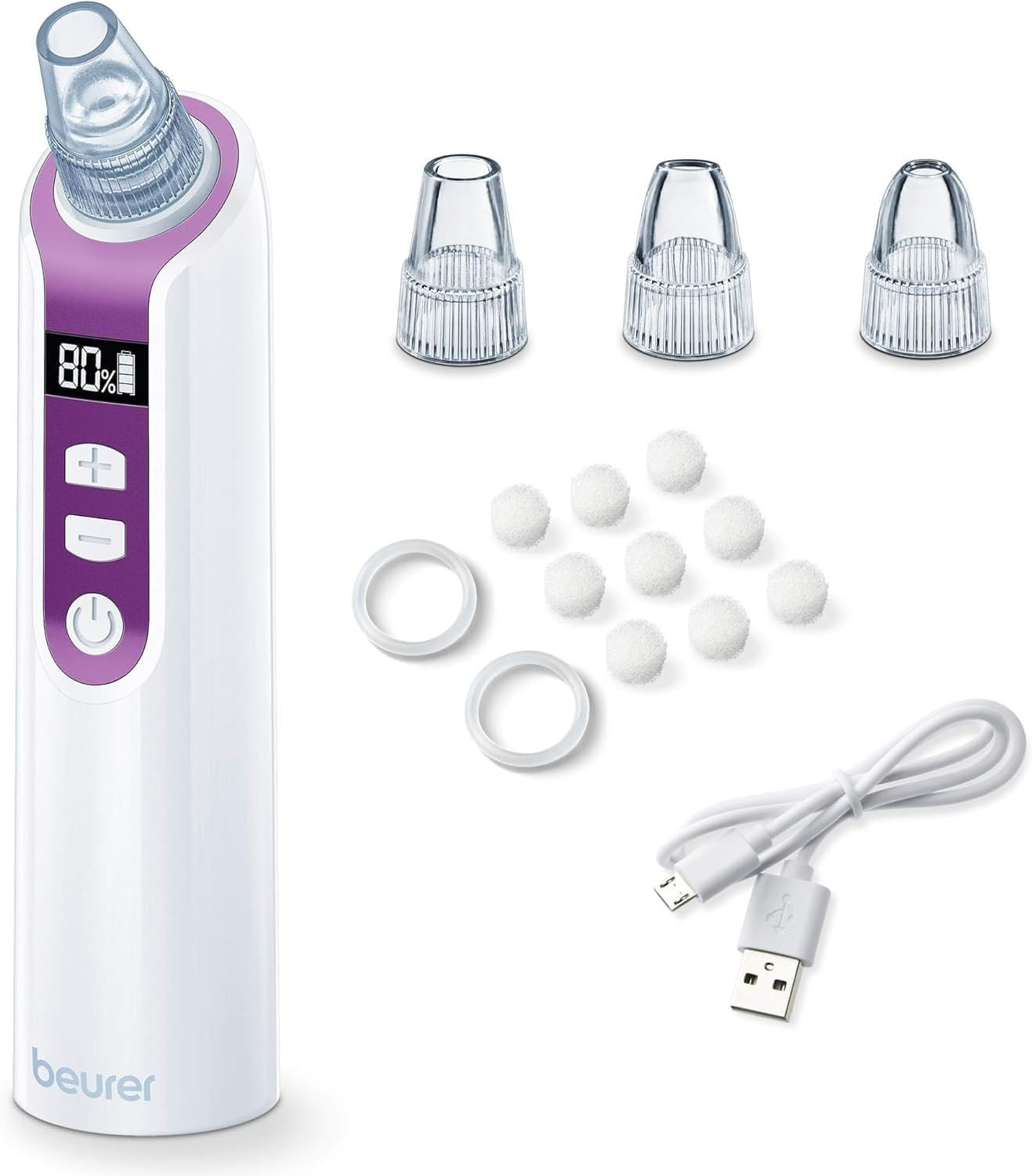 Appareil anti Points Noirs FC 41 Aspirateur de Sébum pour Nettoyer les Pores Obstrués