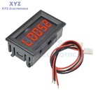 DC 0-4.3000-33.000V 5 Digit Digital Voltmeter Voltage Meter Car Panel 4Wires Red