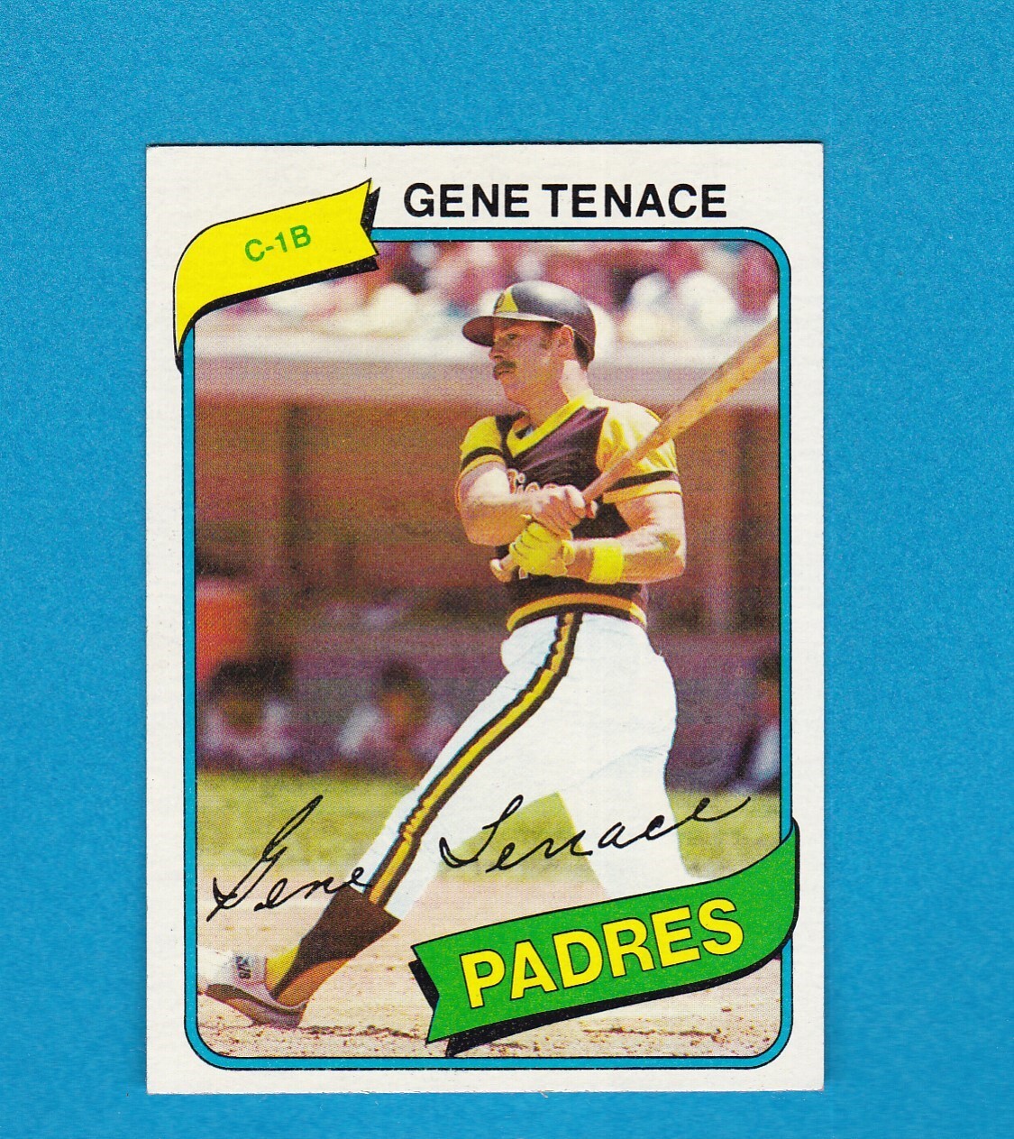 1980 TOPPS BASEBALL SET BREAK 704 GENE TENACE PADRES NM/MT