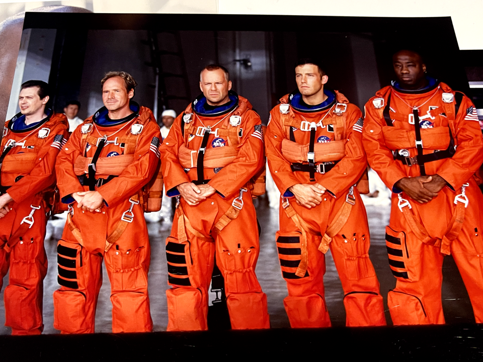 ARMAGEDDON MOVIE PHOTOS BRUCE WILLIS BEHIND SCENES eBay