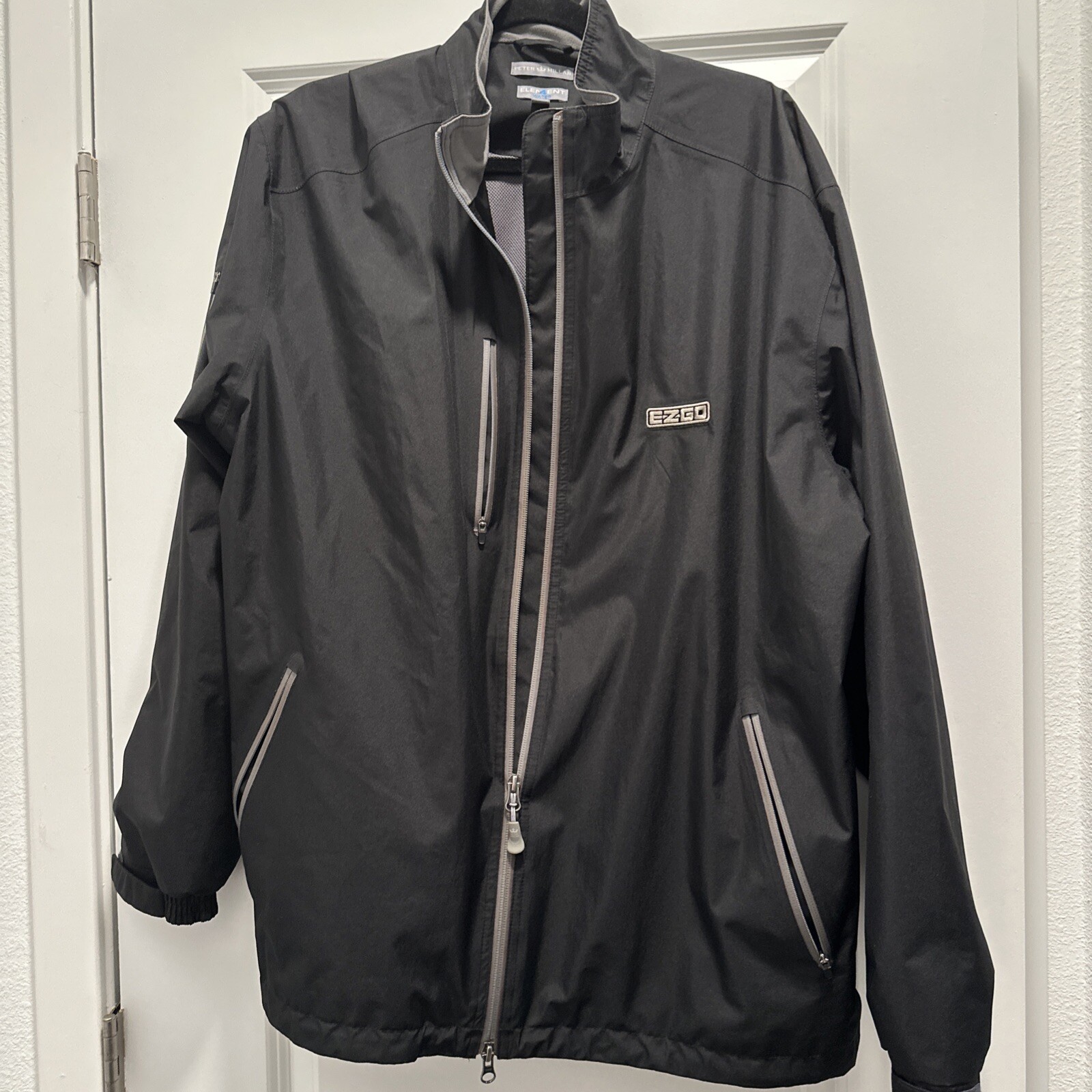 Peter Millar Wind Large Element Full Zip Mock Nec… - image 1