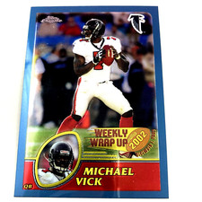 Michael Vick 2003 Topps Chrome Card #158 NFL Atlanta Falcons
