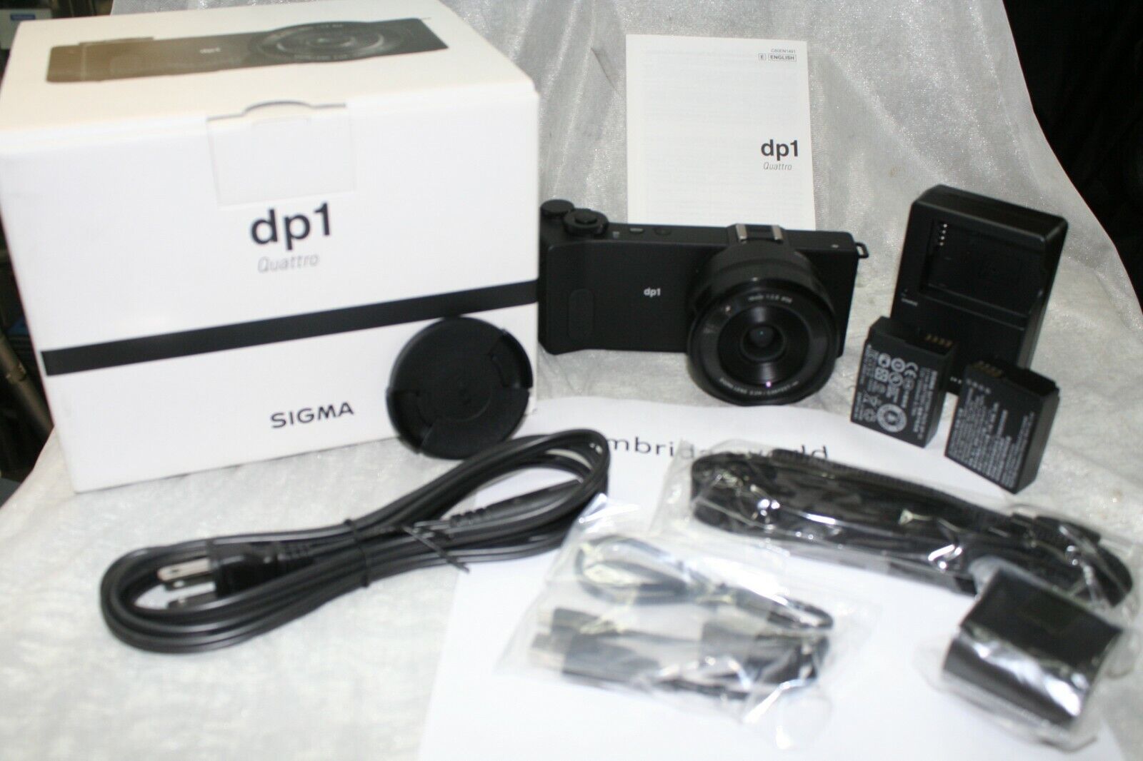 Sigma dp1 Quattro Digital Camera OUTFIT with 19mm F2.8 LENS NEW in BOX  C80900