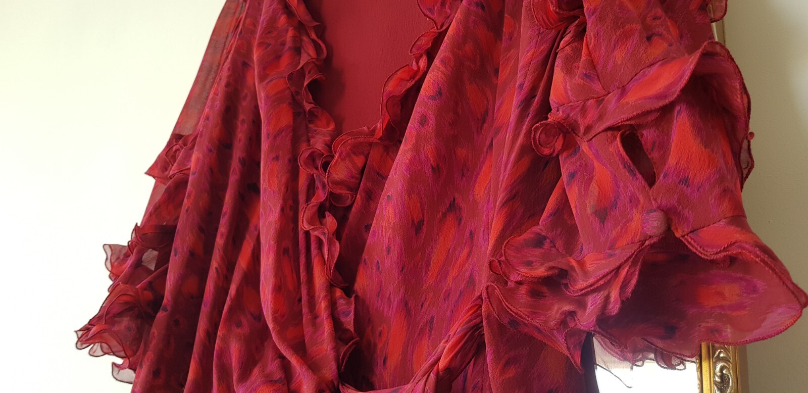 BEAUTIFUL EMANUEL UNGARO PARIS DRESS image 7
