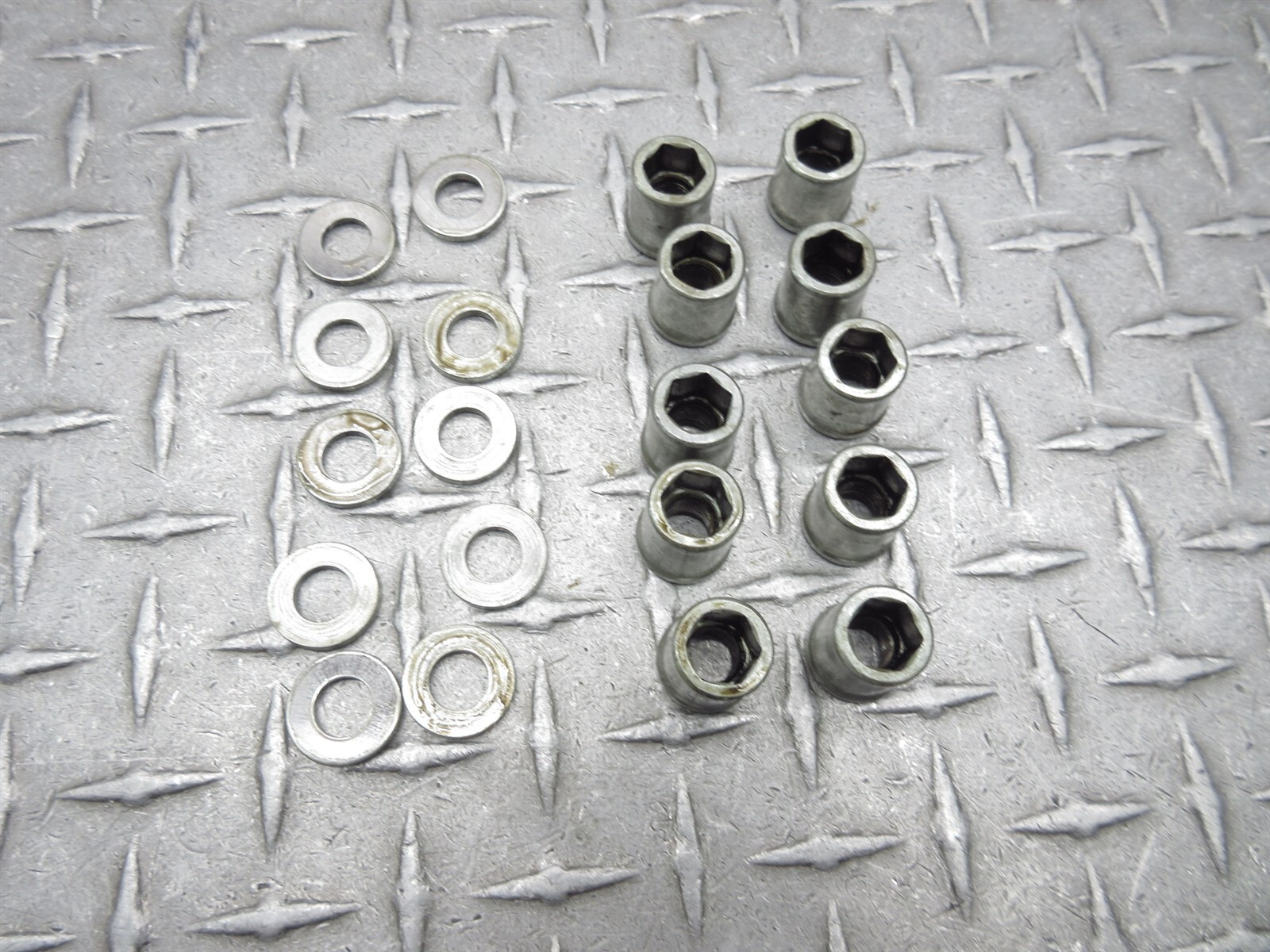 2008 Ferrari F430 Spider 183524 Engine Cylinder Head Nut Washer Hardware Lot