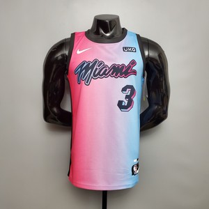 pink and blue miami jersey