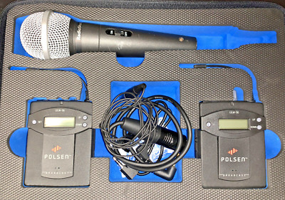 Polsen ULW-96 Camera Mountable UHF 96 Channel Wireless System