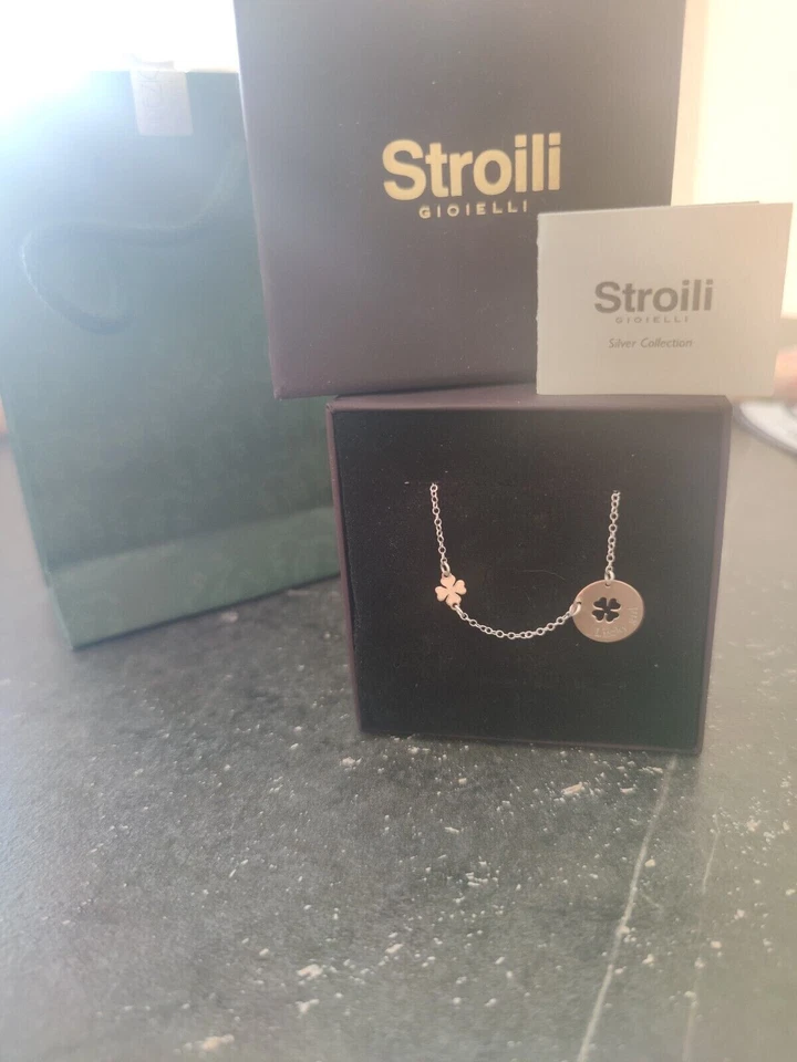 Stroili collana ciondolo quadrifoglio - Immagine 2 di 2