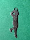 VINTAGE METROPOLITAN DIST. CO. CHELSEA NEW YORK BASEBALL FIGURAL BOTTLE OPENER — photo 2