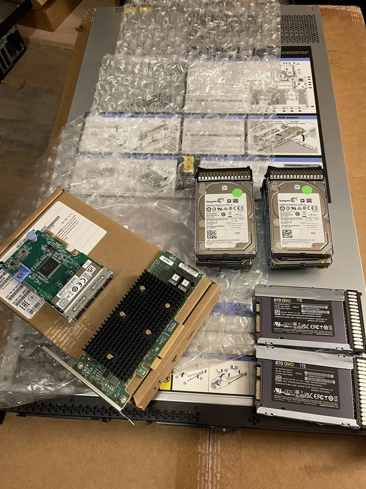 LenovoSR6308Bay 2xSilver4208 16C 128GBRAM2x1TBSSD 6x2TB Raid5308i 1Gb4port 1x750 - Image 4 of 4