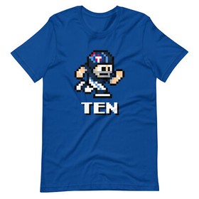 Tennessee Titans NES Football Player 8-bit Tecmo Super Bowl Nintendo T-Shirt
