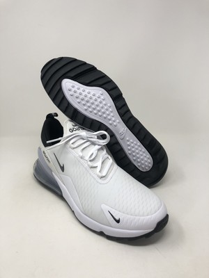 Buy Nike Air Max 270 G Golf Shoes White/Black/Volt | Golf Discount
