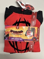 Marvel Boy's Spiderman Active Hoodie and Pant Set