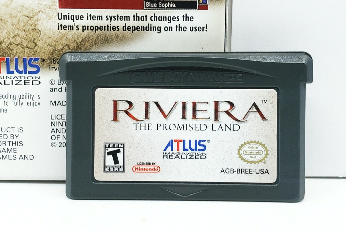 海外GBA Riviera: The Promised Land Riviera: The Promised Land (Nintendo Game Boy Advance, 2005