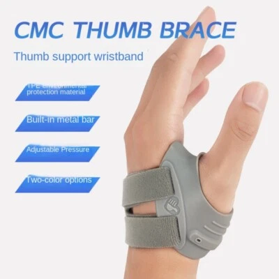 Thumb Support Brace CMC Joint Immobilizer Orthosis Pain Relief Left/Right Wrist