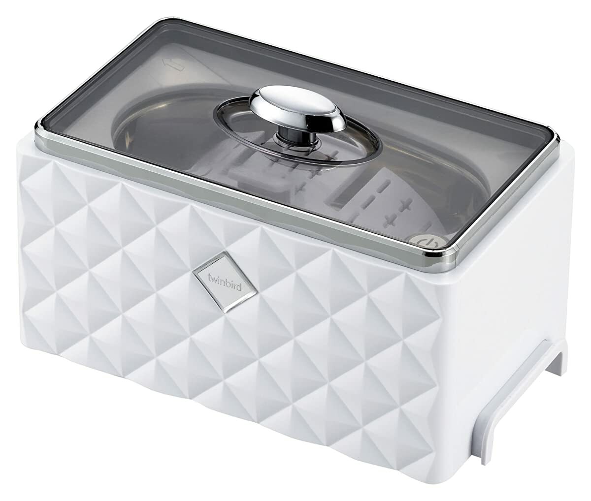 Twinbird Japan Ultrasonic Cleaner White Ec-4548W Glasses