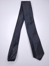 Dkny Mens Formal Necktie 58"Lx2.75"W Black Neck Tie
