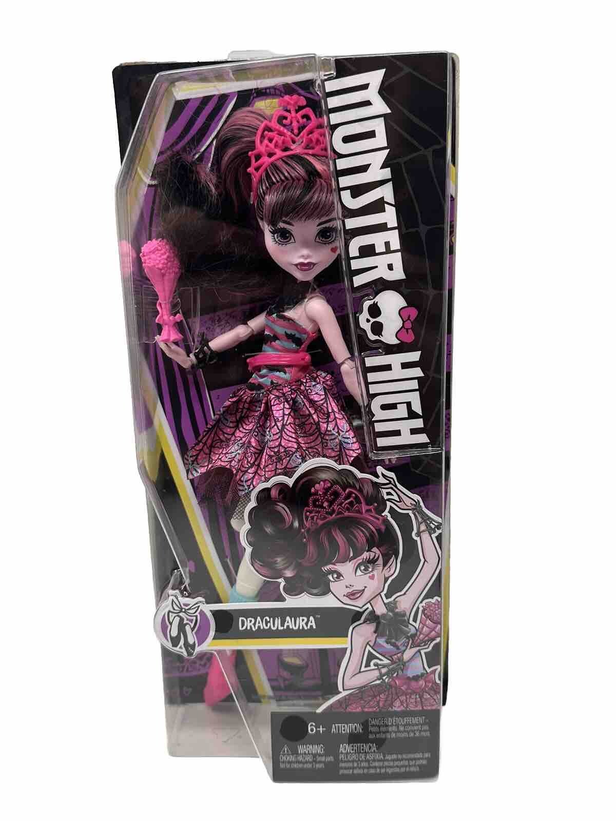 Monster High Draculaura Ballerina Ghouls Doll Is New In Box 