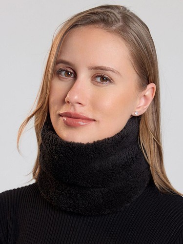 Winter Neck Warmer Gaiter Thick Fleece Warm Windproof Ski Face Scarf Cover Mask - Picture 19 of 23