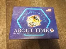 "About Time" Board Game Time Travel In A Box  2009 US Edition