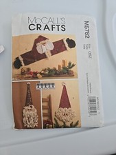 McCall's Crafts M5782 Santa wall and Door Decorations UNCUT Pattern