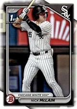 2024 Bowman Draft Paper Prospects #BD-14 Nick McLain 1st Chicago White Sox