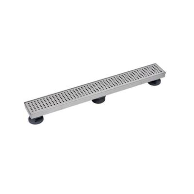 Designline 24 in. Stainless Steel Linear Shower Drain Square Grate