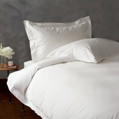 1500 THREAD COUNT FULL / QUEEN 5 Pc WHITE SOLID DUVET SET 100% EGYPTIAN COTTON
