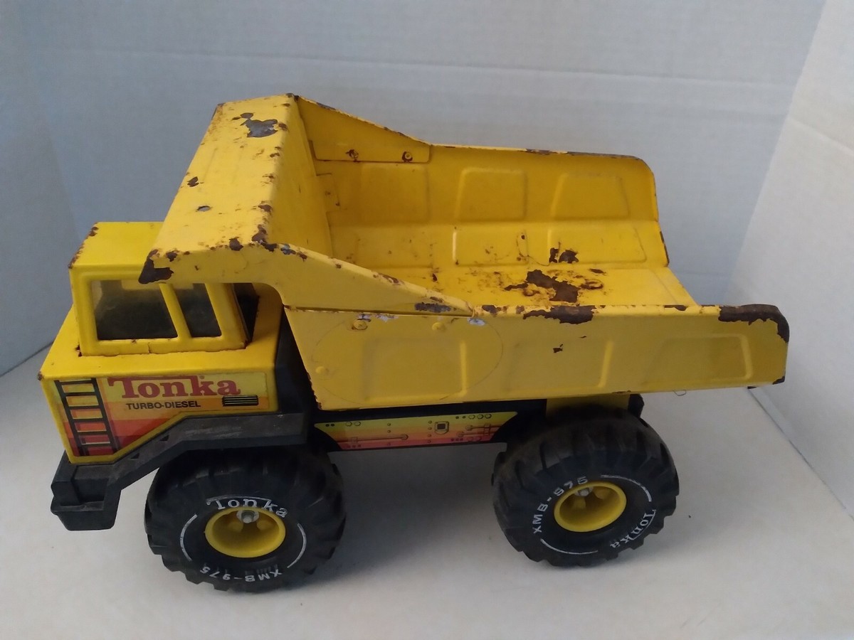 Vintage Tonka Turbo Diesel Dump Truck XMB-975. Steel | eBay