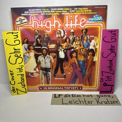 Lp  high life; 20 Original Tophits; LP; Polystar;  Stereo; 2475 533 / 1c-55