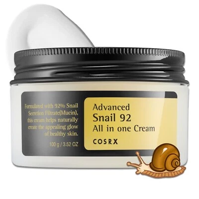COSRX Advanced Snail 92 All In One Cream antiarrugas moco de caracol hialurón