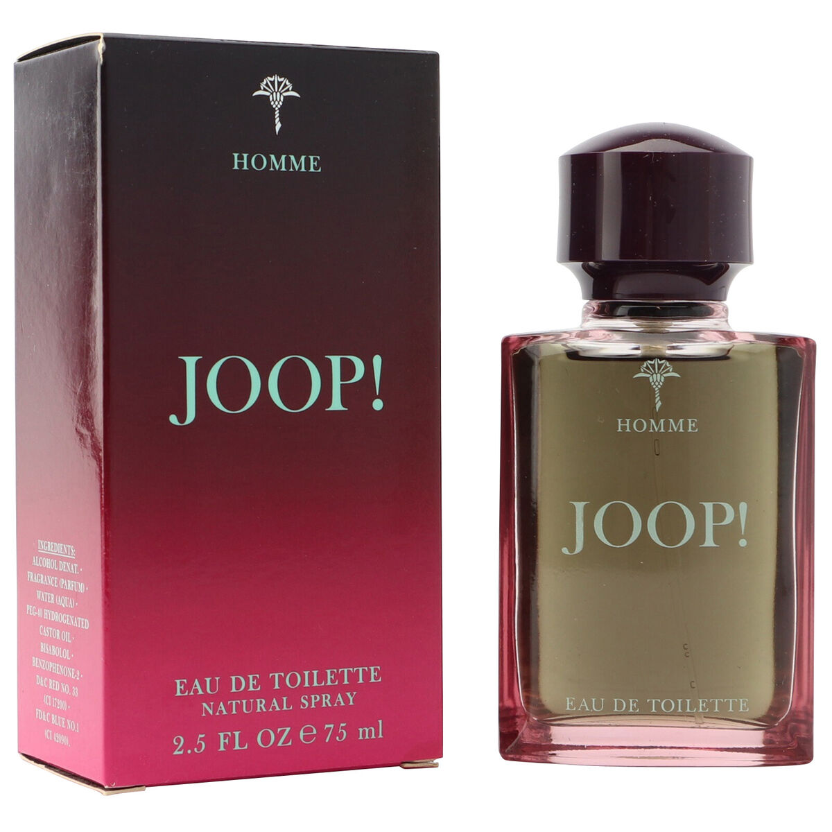 【 大きい75ｍｌ】ヨープ オム オードトワレ  ★ joop! homme Joop Homme 2.5 oz / 75ml Eau De Toilette Spray Lancaster
