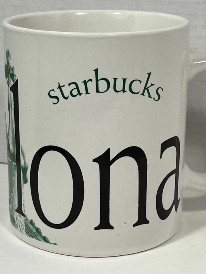  Starbucks Coffee BARCELONA City Mug Collector Series 2002 - Image 4 of 4